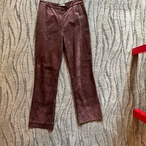 Absolutely stunning chocolate suede pants